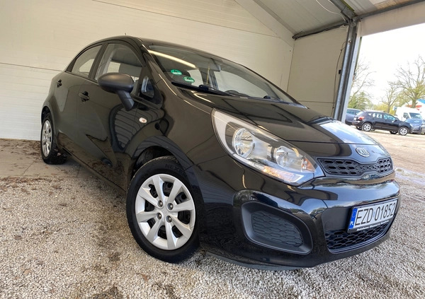 Kia Rio cena 24900 przebieg: 136000, rok produkcji 2012 z Prusice małe 379